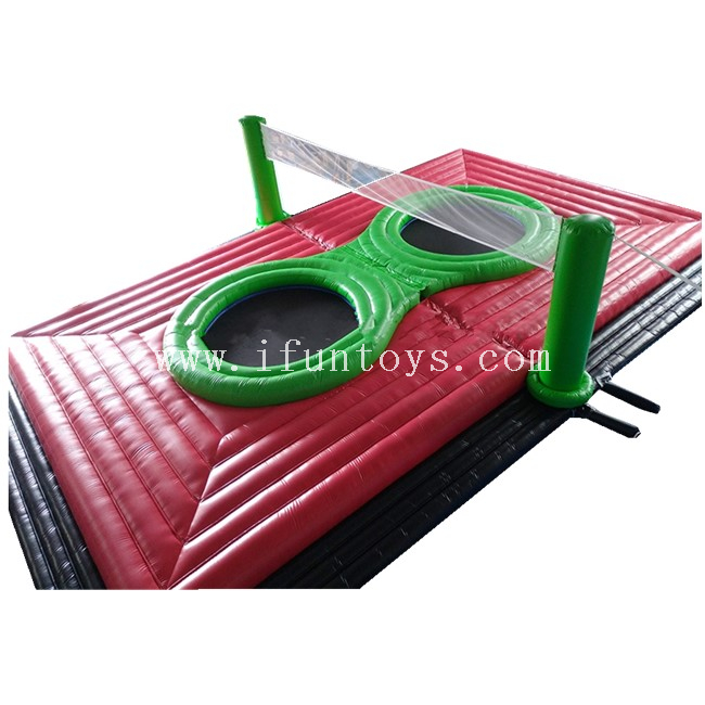 Beach Inflatable Bossball Court Game ,Inflatable Volleyball Field for Sale