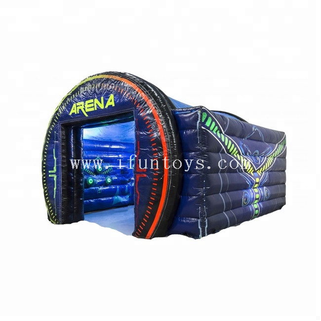 Inflatable Battle Lights Challenging Game / Inflatable Battle Zone Game/Interactive Light Challenge IPS Game for Party