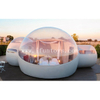 China cheap Inflatable night sky bubble dome / bubble hotel tent with bathroom 