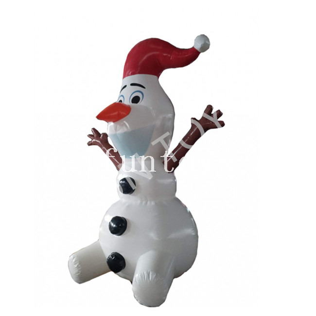 Inflatable Festive Snowman for Outdoor X'mas Decoration