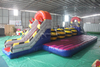 Interactive Inflatable Big Baller Obstacle / Leaps N Bounds Wipeout Challenge Jumping Game