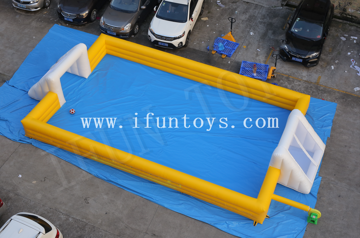Outdoor Inflatable Soccer Field / Football Pitch / Inflatable Football