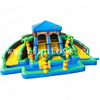Commercial Pirate House Bounce House Water Slide Combo Inflatable Jumping House Double Lanes Waterslide with Pool for Sales