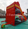 Commercial Inflatable Race Car Bouncer Slide / Inflatable Dry Slide Cheap Price Car Slide for Outdoor Amusement Park