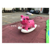 Inflatable Pig Ride Toys Inflatable Children Rocking Horse Inflatable Seesaw Air Sealed Teeterboard