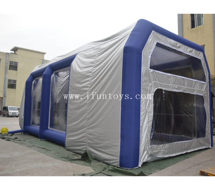 Automobile inflatable giant car workstation /inflatable spray paint booth / Car Cover Wash Garage Tent for sale