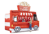 Portable Inflatable Food Truck / Popcorn Booth Stand / Concession Stand Tent for Sale