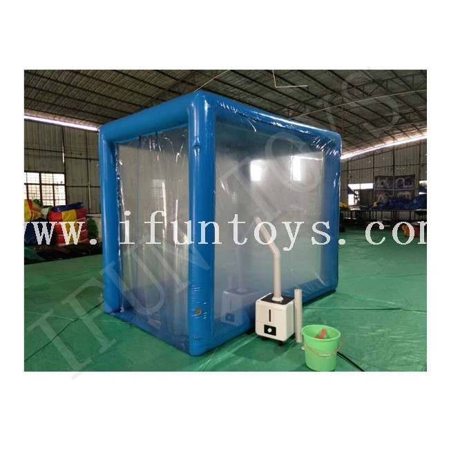 Air Sealed Inflatable Disinfection Channel / Emergency Tunnel Tent with Nebulizer Machine