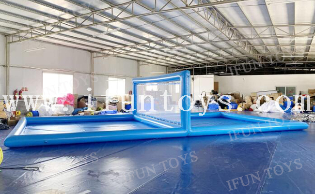 Portable Inflatable Water Volleyball Court / Beach Volleyball Field / Inflatable Volleyball Pool for Sport Games