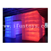 Outdoor LED lighting Mobile Night Club Tent Inflatable Cube Tent Party Tent for Events