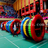 Group Work Training Team Spirits Inflatable Dynamic Five Rings/ inflatable fun roller For Kids And Adults sport game