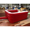 Popular custom gymnastics inflatable air pit/gym foam air ball pit for kids