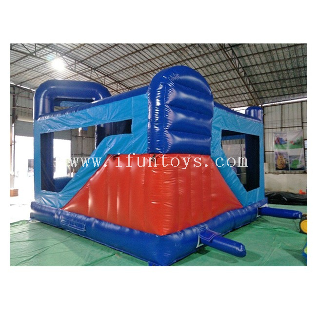 Inflatable Peppa Pig Bouncer Combo / Inflatable Bouncer Castle with Slide for Kids Outdoor Playground